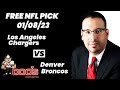 NFL Picks - Los Angeles Chargers vs Denver Broncos Prediction, 1/8/2023 Week 18 NFL Free Picks