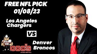 NFL Picks - Los Angeles Chargers vs Denver Broncos Prediction, 1/8/2023 Week 18 NFL Free Picks