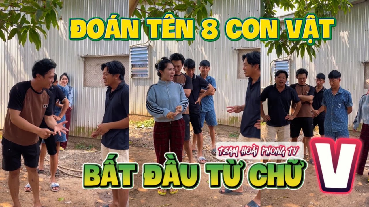 Kể tên 8 con vật bắt đầu từ chữ V |TeamHoài PhongTV