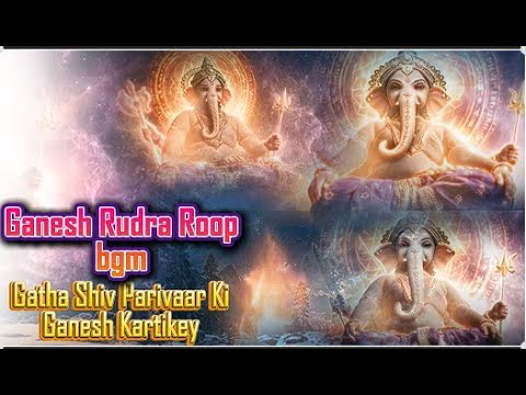 Ganesh Rudra Roop Gatha Shiv Parivaar Ki Ganesh Kartikey (Ganesh Rudra Roop Bgm) - YouTube