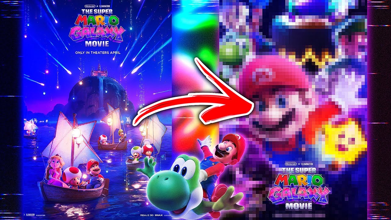 [RareGalaxy5] Making a Custom Super Mario Galaxy Movie Poster! #4