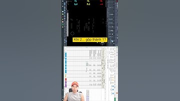 Khi 2… gộp thành 1 thì sẽ thế nào? | LispCad và Add-ins Excel XDTH