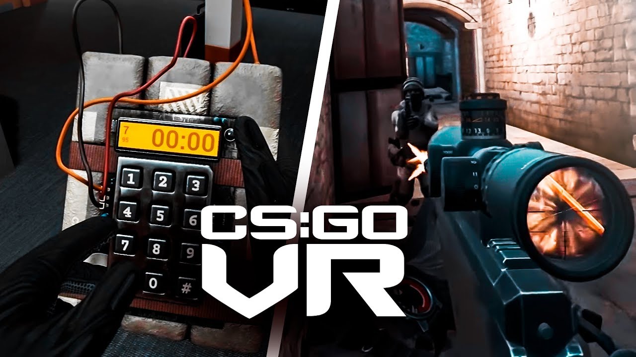 CS:GO EN REALIDAD VIRTUAL ES UNA PASADA | CS:GO VR - YouTube