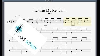 Losing My Religion Rockschool Grade 2 Drums Resimi