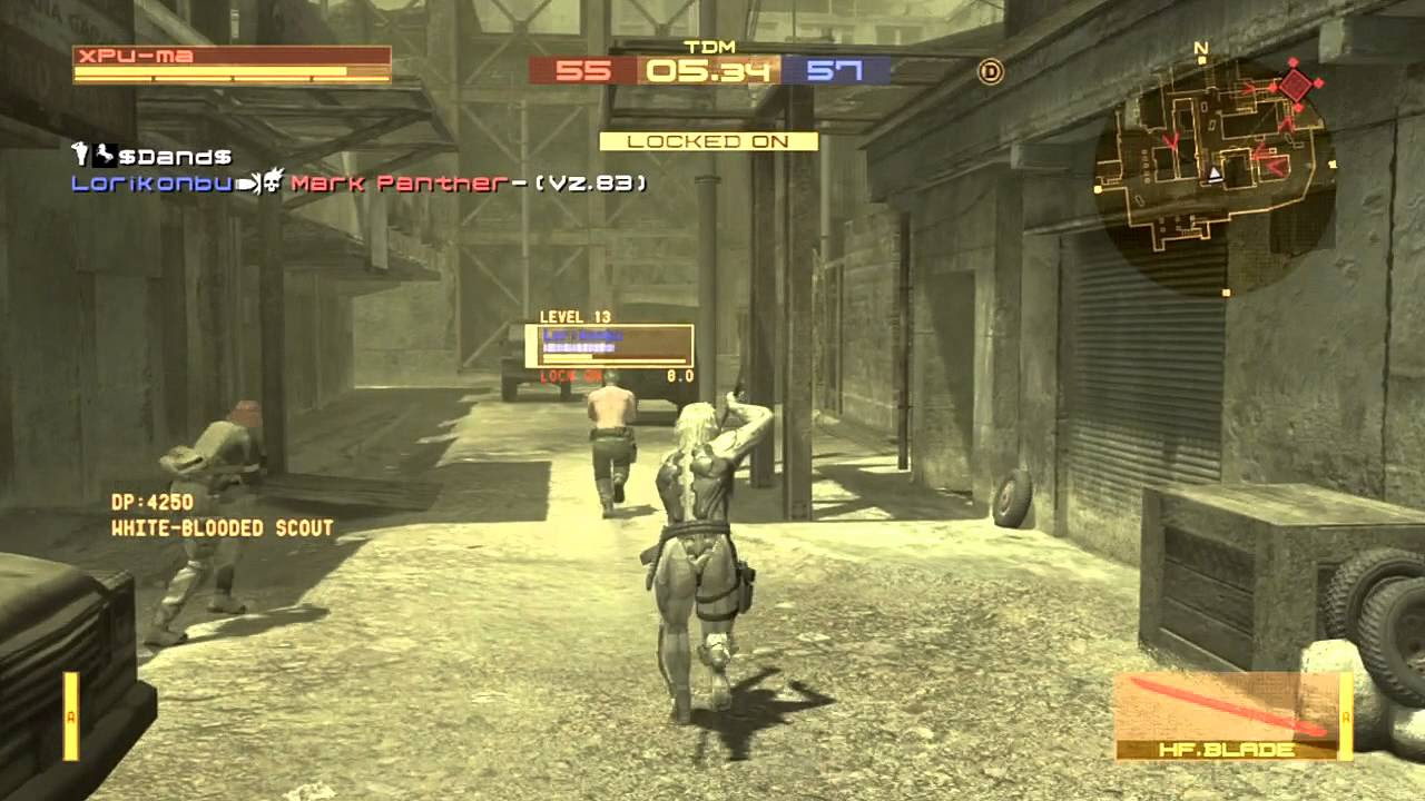 metal gear online  Update New  [HD] MGO | Raiden Ownage on Japan Mgo