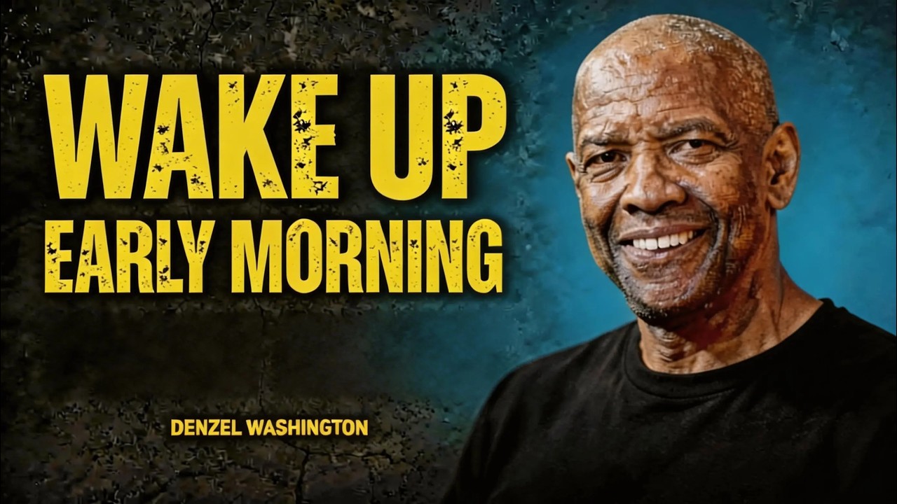 Start Your Day Strong – Denzel Washington's Life Lessons