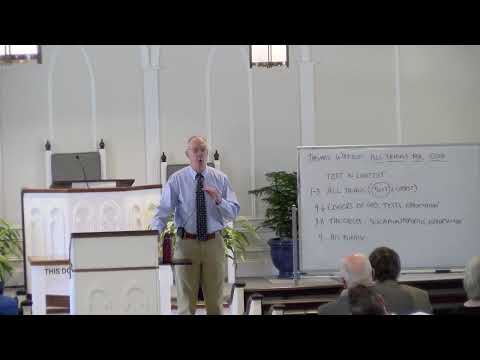 April 21, 2024 - Sunday School - Pastor Bill Hobbs