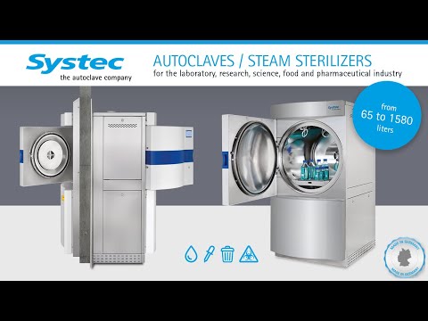 New generation Systec HX-Series autoclaves