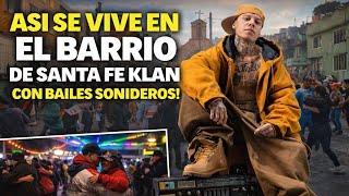 🚨 FIESTA SONIDERA EN EL BARRIO DE SANTA FE KLAN 🚑¡SE CORTA UN DEDO!😱