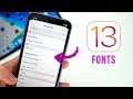 How to Install Custom Fonts on iPhone!