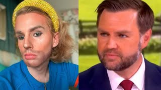 I Turned Myself Into JD Vance's New Makeup Look | Queer Eye for the MAGA Guy
