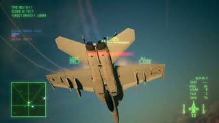 Ace Combat 7 Multiplayer - F/A-18E TGM - ...And that cobra maneuver that you did?!