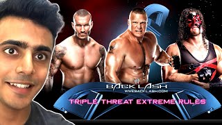 WWE Brock Lesnar VS Randy Orton VS KANE | EXTREME RULES