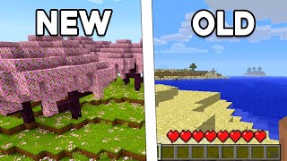 Minecraft Title Screens Throughout Time Content