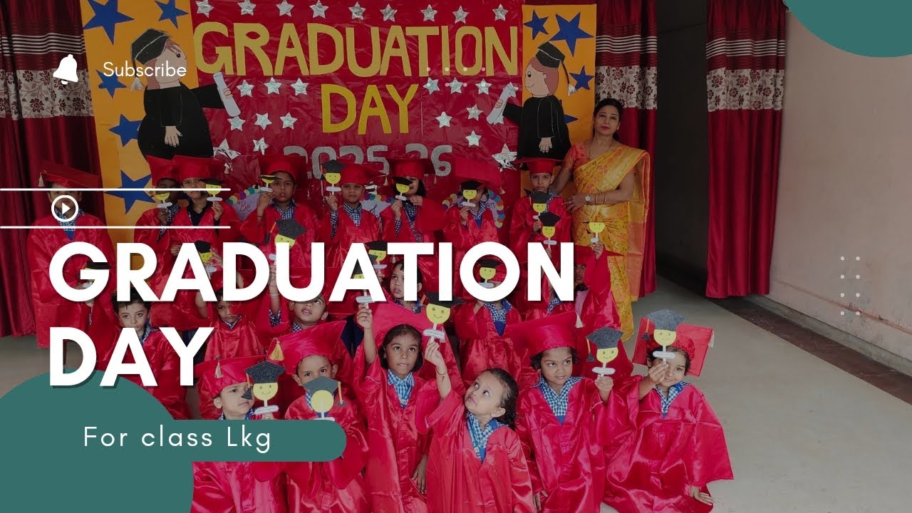 graduation day for lkg 🎓 | proud moments & cute performances - YouTube