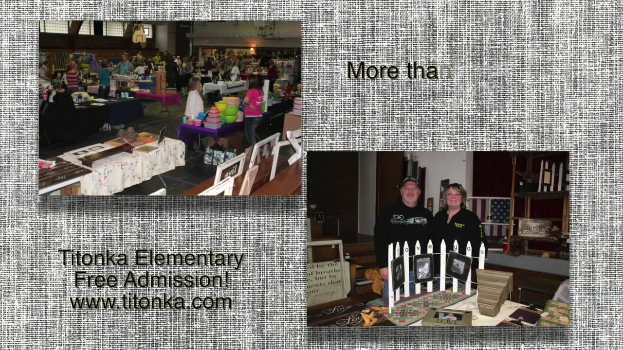 Enjoy Iowa at The Titonka Spring Craft Show YouTube