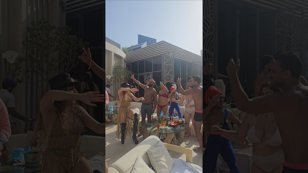 Dubai pool.party / club 