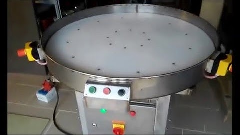 Accumulator rotary table, accumulation table, packing line accumulator, receive unit, D1000