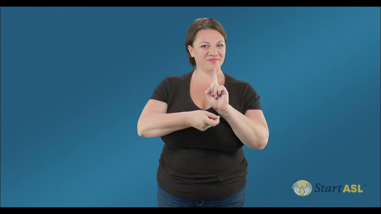 banana in ASL YouTube