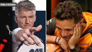 George Russell and Charles Leclerc REACT to aged versions of themselves + F1 drivers | ESPN F1