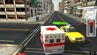 Emergency Rescue Ambulance 3D Simulator - Drive Fast And Safe iOS Gameplay screenshot 4