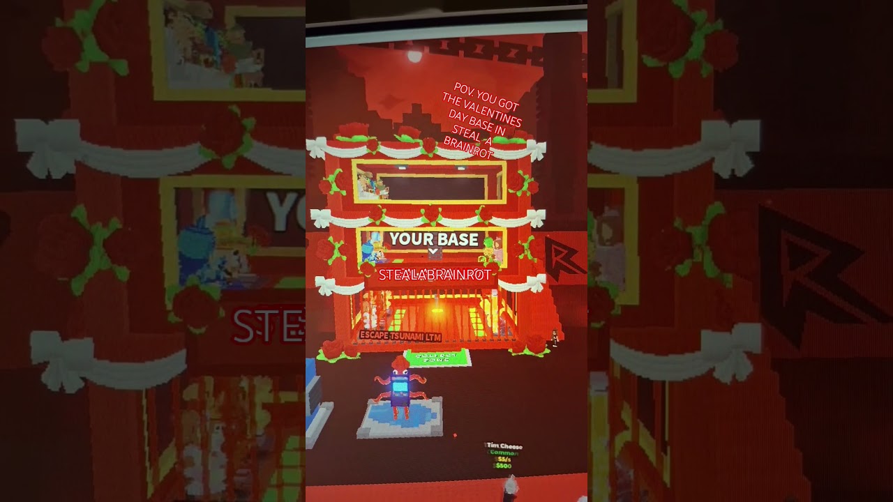 Я получил базу ко Дню святого Валентина в SEAL A BRAINROT ROBLOX @SpydersammyDev-k1q 