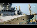 Italian Navy FREMM Frigate Carlo Margottini at DIMDEX 2018 - Qatar