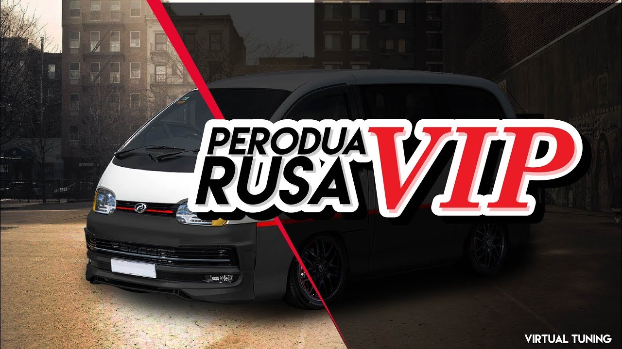 Perodua Rusa VIP Style  Virtual Tuning - YouTube