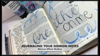 Breathe - Bible Journaling Sermon Notes