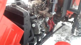 T25-3p perkins, praca silnika Montaż CDN...