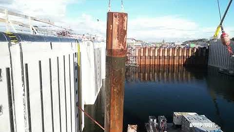 New sea lock Terneuzen project with the PVL Cutting Torch
