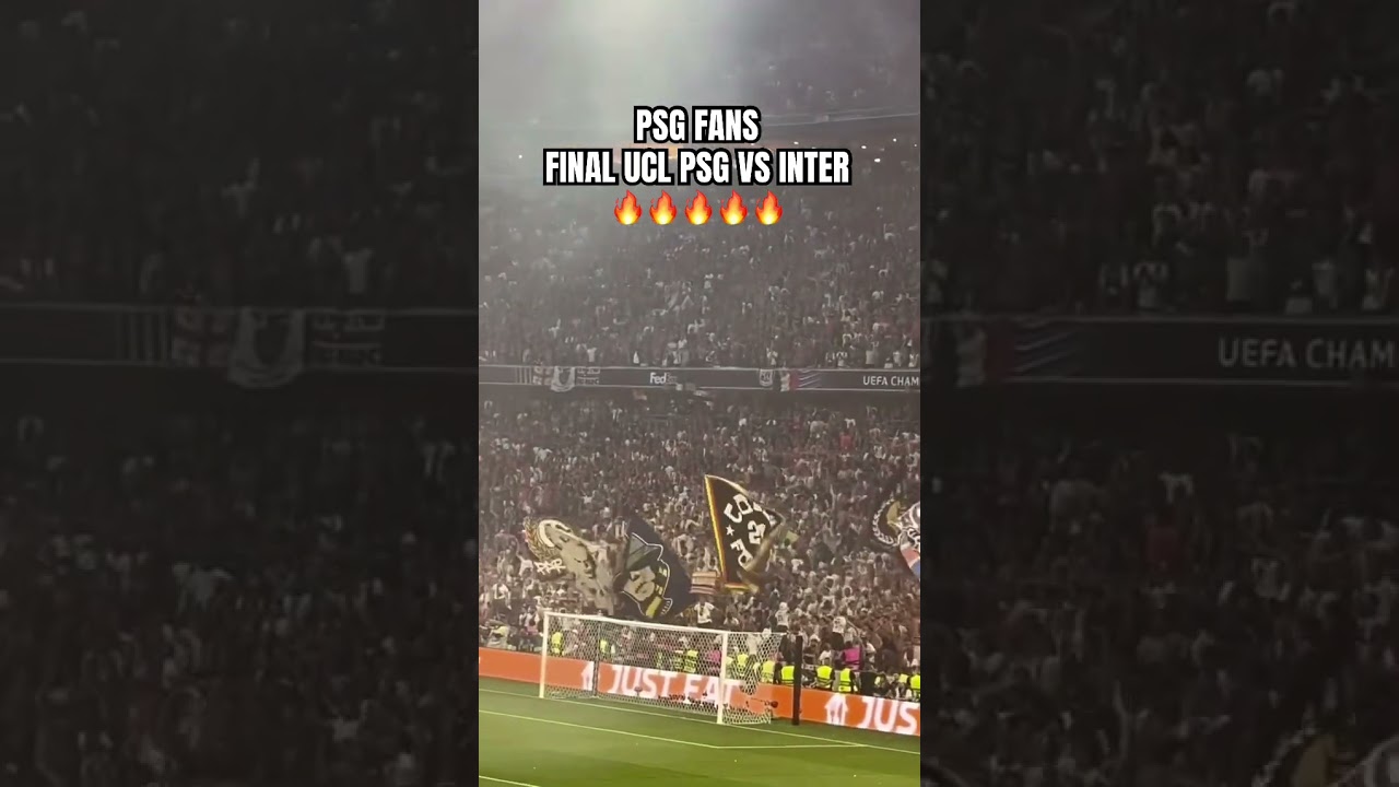 Final UCL PARIS SAINT GERMANY VS INTER MILAN 🇫🇷🇮🇹🔥🔥🔥🔥 