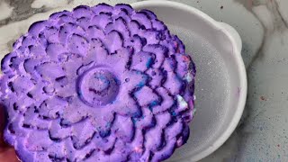 Satisfying water bowl 🥣 + Crushing Powdery Gym Chalk - ASMR Video