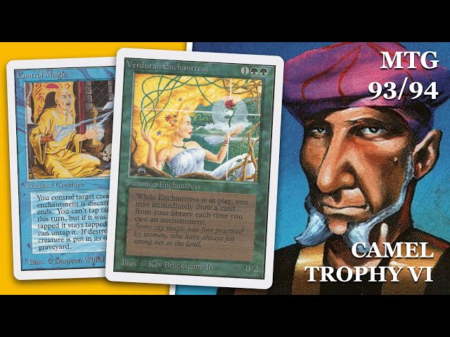 Mono Blue vs UGR Enchantress, Rnd 3 Camel Trophy VI | OS Magic The