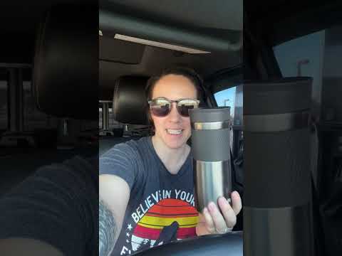 I peed in my coffee cup! 🫣 #pee #roadtrip #rvlife #rvliving