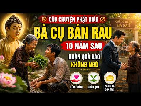 🌿 Câu Chuyện Phật Giáo: Bó Rau Cuối Cùng Đã Thay Đổi Cả Một Cuộc Đời | Luật Nhân Quả Và Lòng Từ Bi