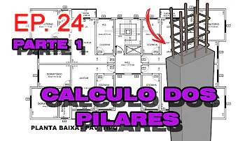 Qual o peso suportado por uma coluna de concreto?