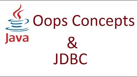 Object Oriented Programming and JDBC in Java  - Intact Abode