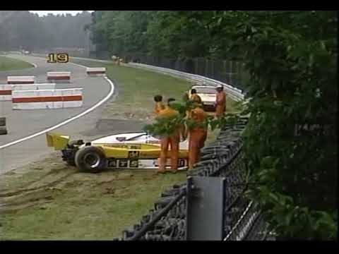 1982 German Grand Prix-Piquet and Salazar collision