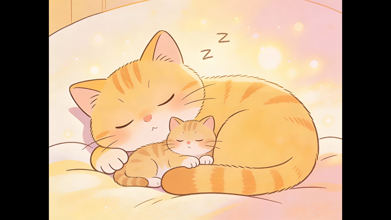 Soft Sleep Music with Kittens