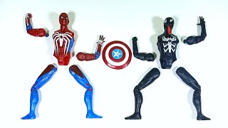 Assemble Toys ~ Spider-Man Vs Venom ~ Avengers Superhero Toys