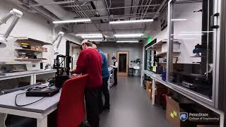 Take a drone tour through Penn State Engineering's Design Lab