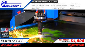 CNC Plasma Table - ELIHU Series - Squickmon