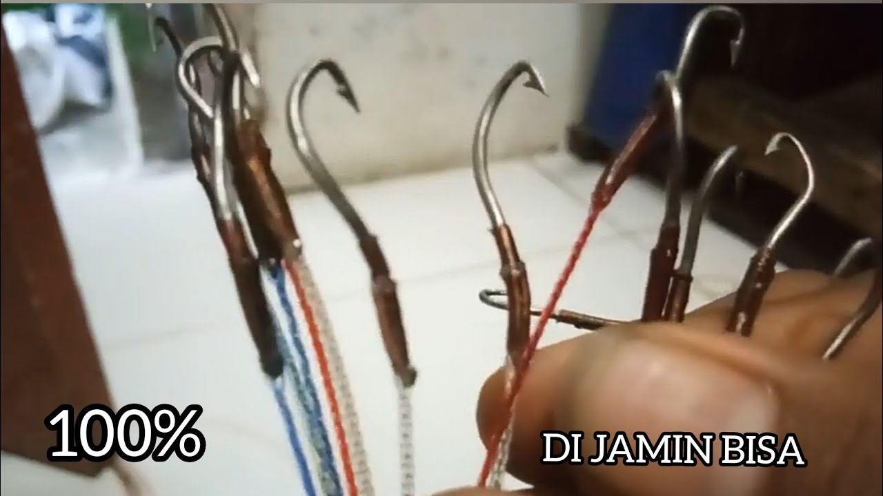 Cara mengikat kail pancing belut/urek YouTube Cara mengikat kail pancing belut/urek YouTube