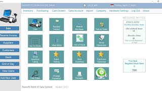 Inventory Desktop Point of Sale using C# with SQL server