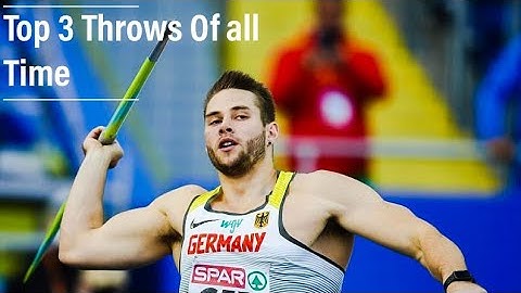 Johannes Vetter | Second longest Javelin Thrower 🌏 97.76m | Top 3 Throws