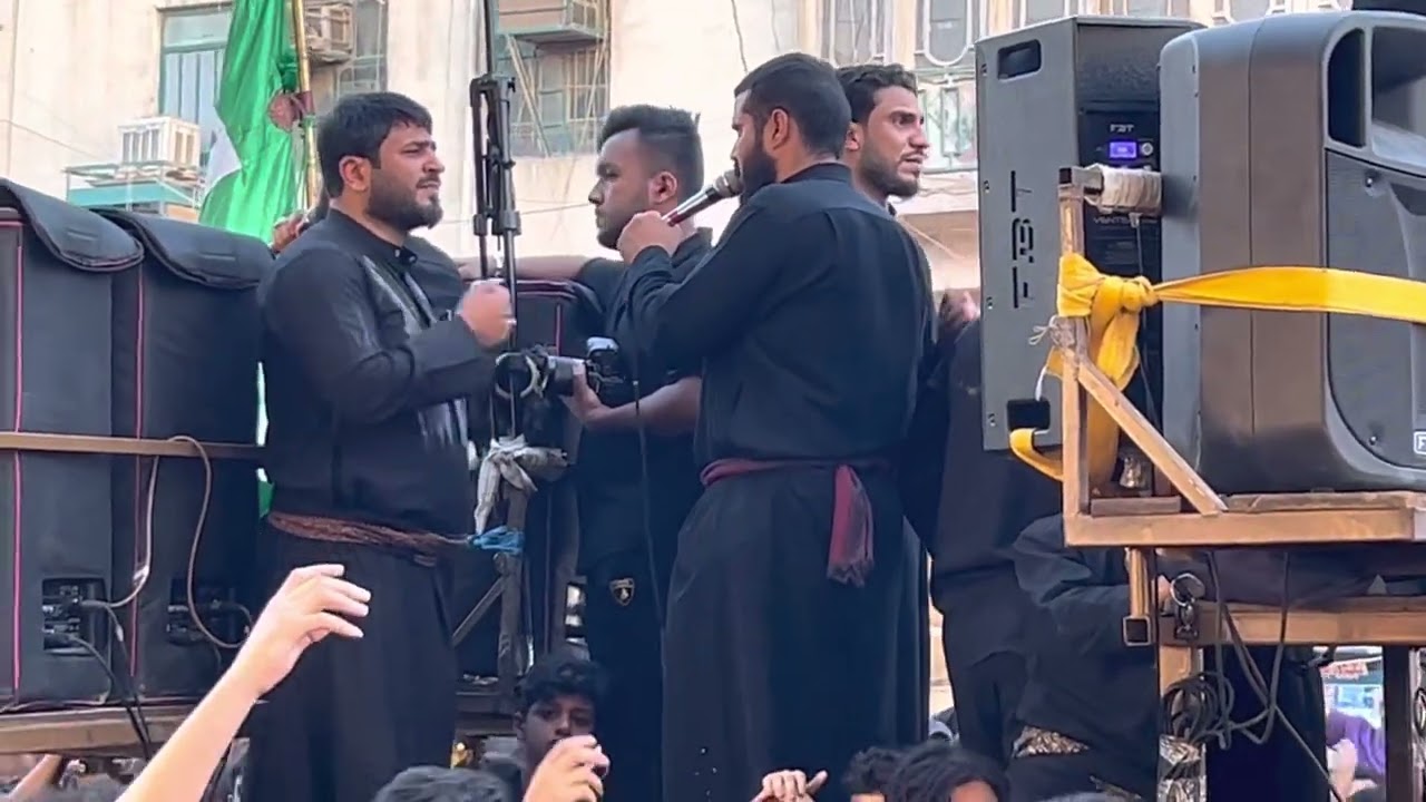 دخولية عزاء بغداد الموحد ذكرى استشهاد الامام الصادق ع الكاظمية المقدسة