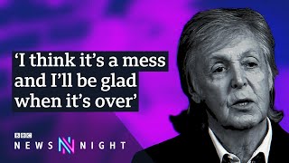 Paul McCartney on Brexit and remembering Linda - BBC Newsnight