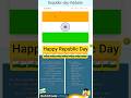 Republic Day Website Using HTML CSS JS || 26 January Web Project || Indian Flag Animation Website