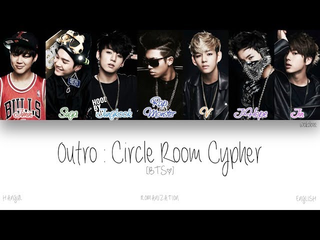 BTS - Outro  Circle Room Cypher